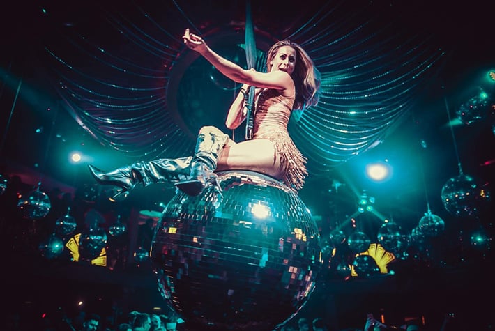 Aerial Disco Ball Mirror Ball Glitter ball THUMB