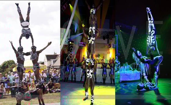 African Acrobats Show 4