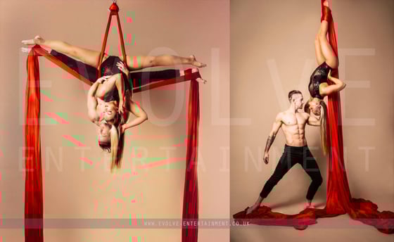 Amour Rouge Aerial Silks 2