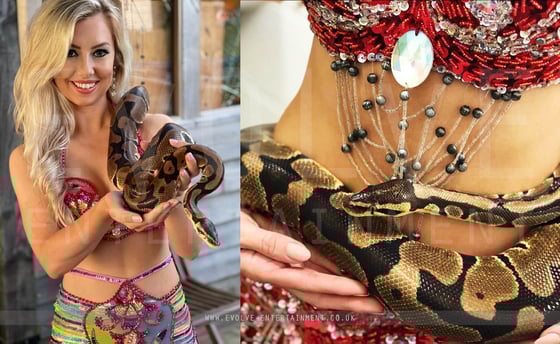 Belly Dancing Snake Performer 1