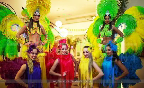 Brazilian-Dancers-Carnival Stilts 2