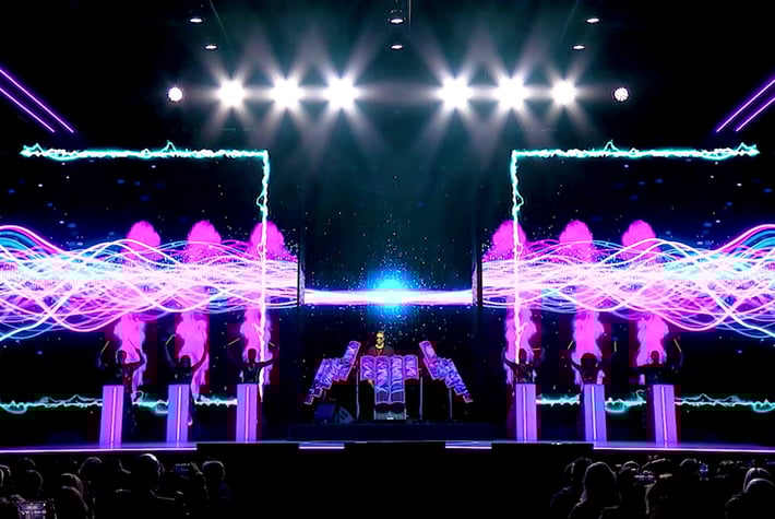 Breakdancing LED Drummers AFISHAL 1 THUMBNAIL
