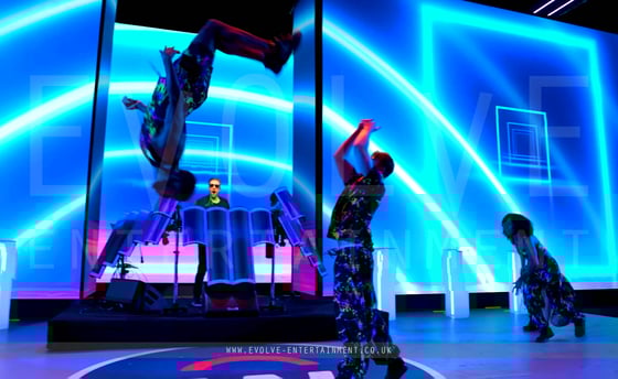 Breakdancing LED Drummers AFISHAL 5