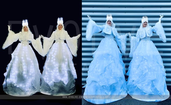 Christmas-Stilts-Snow Queen 2022
