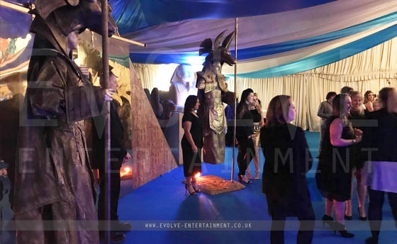 Egyptian Living Statues 3
