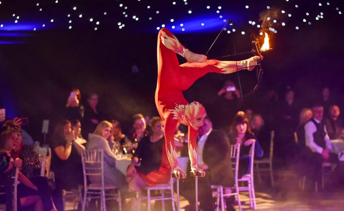 Fire and Ice Circus Poi and Dance Show 13
