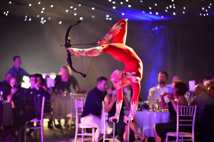 Fire and Ice Circus Poi and Dance Show 2