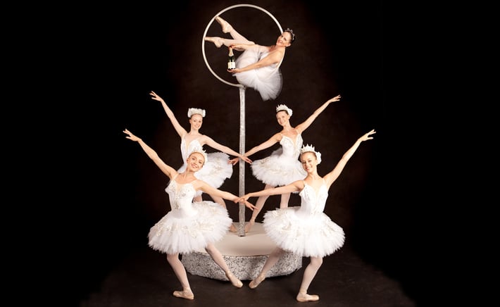 Freestanding Aerial Ballet 1
