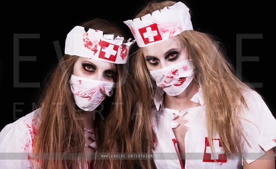 Halloween Stilt Walkers 3