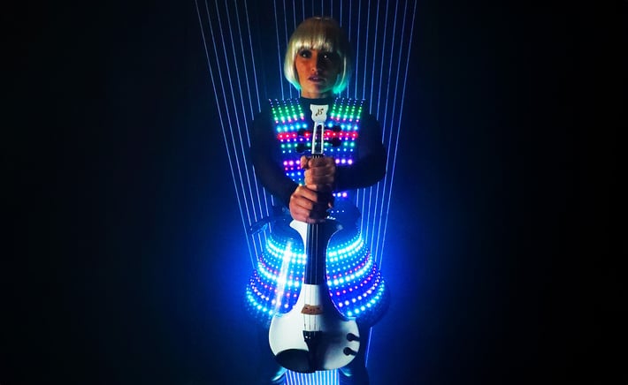 Laser Violin Thumb